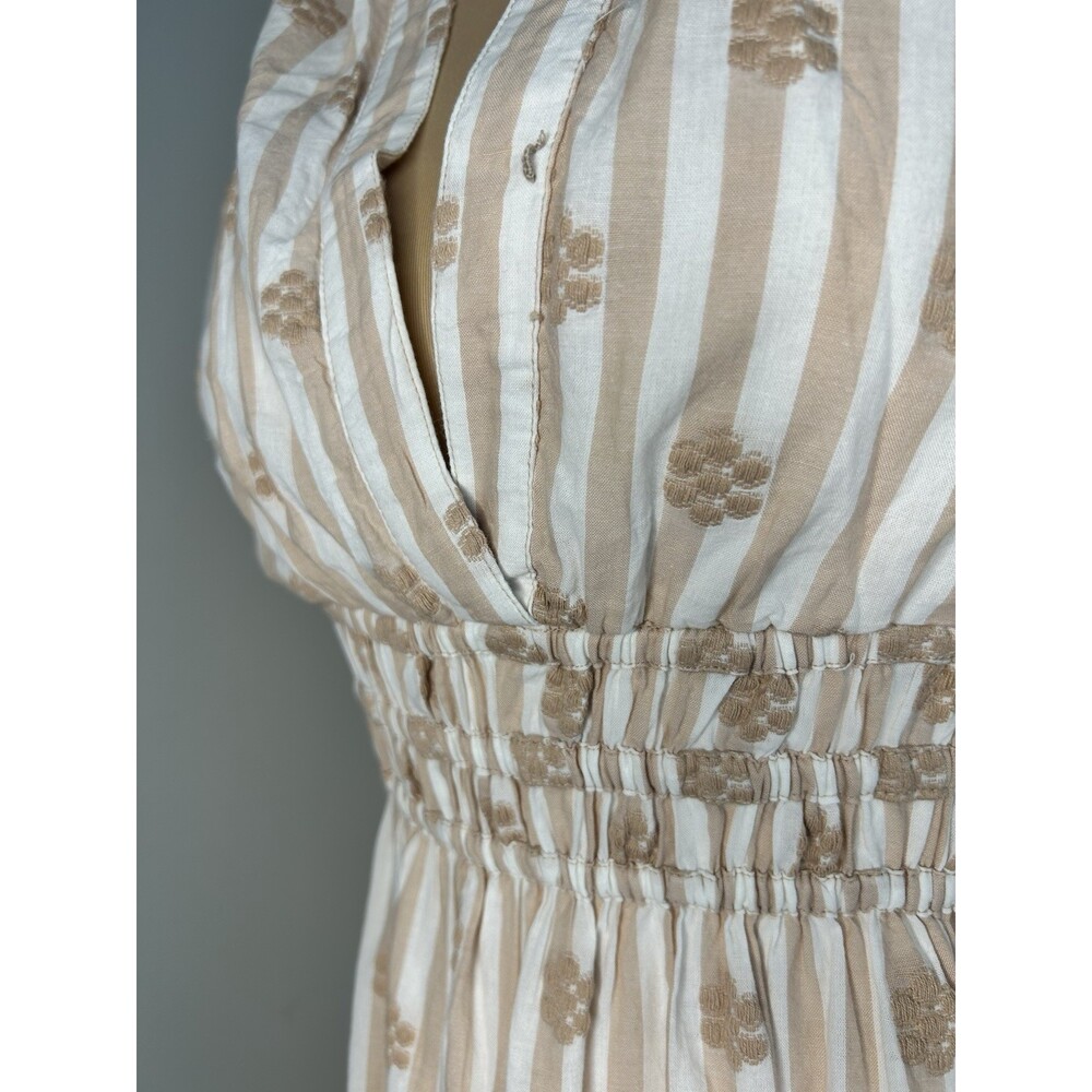 Anthropology Cream And Tam Floral Maxi Dress Cottagecore Prairie XS - Picture 3 of 8